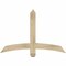 Ekena Millwork Bellingham Rough Sawn Timber Gable Bracket, Douglas Fir, 48"W x 32"H x 4"D x 4"F, 16/12 Pitch GBW048X32X0404BEL00RDF - alternate 1